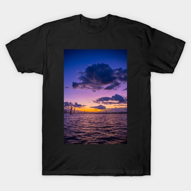 Lake Mulwala, Yarrawonga, Victoria/ Mulwala, NSW, Australia T-Shirt by VickiWalsh